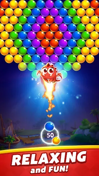 Bubble Shooter — скачать мод: Безлимитные жизни и бонусы — скриншот 4