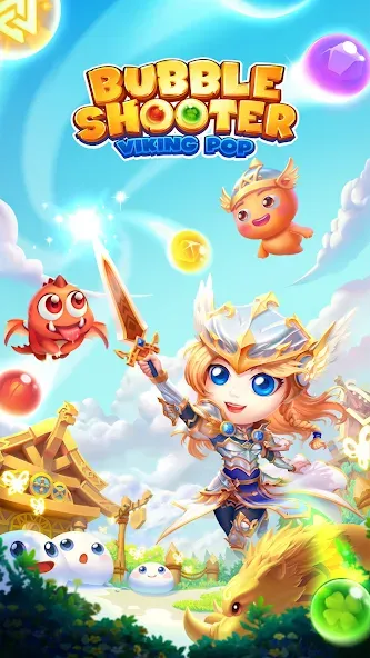 Bubble Shooter — скачать мод: Безлимитные жизни и бонусы — скриншот 5