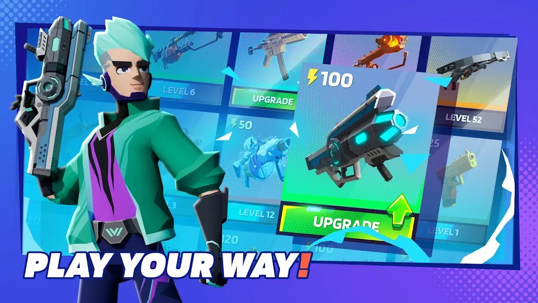 1v1.LOL - Battle Royale Game MOD APK скачать на Андроид — Улучшенная графика и безлимитные ресурсы — скриншот 3 1v1.LOL - Battle Royale Game MOD APK скачать на Андроид — Улучшенная графика и безлимитные ресурсы — скриншот 3