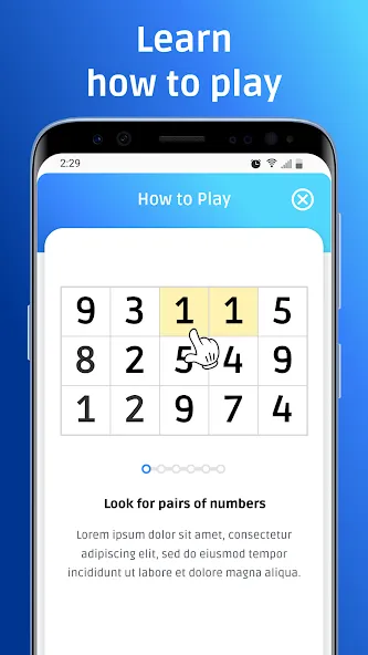 Number Crunch - Number Games взломанный APK — Безлимитные подсказки и жизни — скриншот 3