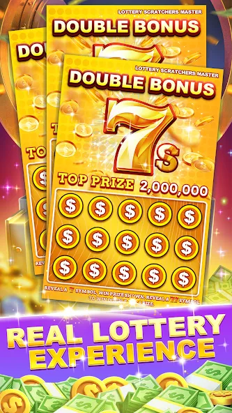 Lottery Scratchers Master мод на Андроид: Неограниченные билеты и быстрые выигрыши — скриншот 3 Lottery Scratchers Master мод на Андроид: Неограниченные билеты и быстрые выигрыши — скриншот 3