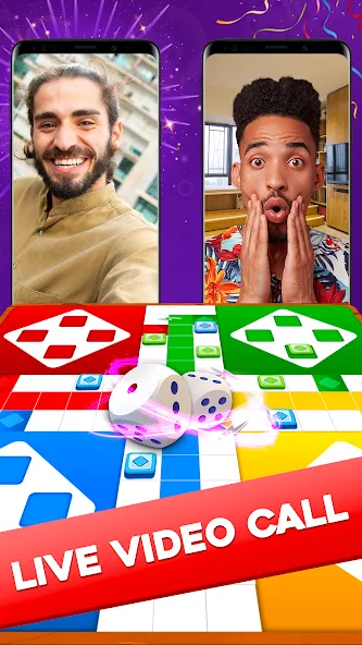 Ludo Lush-Game with Video Call бесплатно на Андроид — мод: Безлимитные монеты и видеозвонки — скриншот 2 Ludo Lush-Game with Video Call бесплатно на Андроид — мод: Безлимитные монеты и видеозвонки — скриншот 2