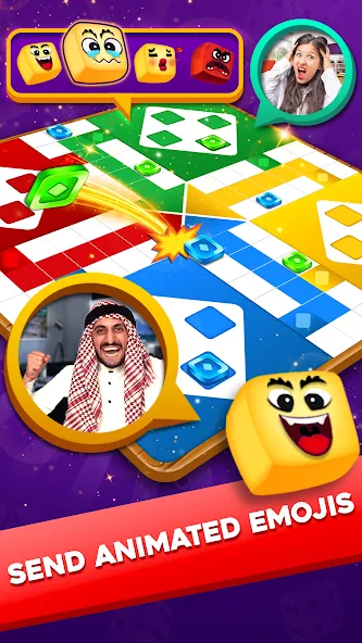 Ludo Lush-Game with Video Call бесплатно на Андроид — мод: Безлимитные монеты и видеозвонки — скриншот 3 Ludo Lush-Game with Video Call бесплатно на Андроид — мод: Безлимитные монеты и видеозвонки — скриншот 3