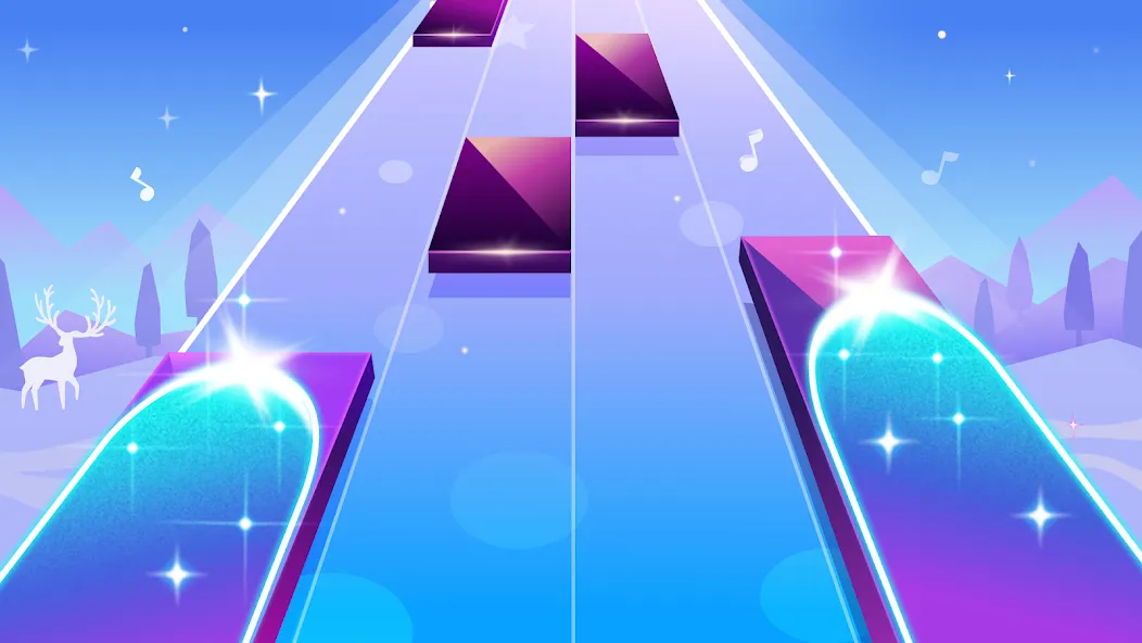 Скачать мод Magic Music Tiles, Piano Tiles — Без рекламы и все песни открыты — скриншот 1