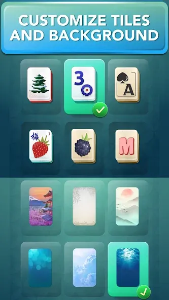 Скачать Solitaire Mahjong for Seniors Mod APK — Подсказки и отмены без ограничений — скриншот 3 Скачать Solitaire Mahjong for Seniors Mod APK — Подсказки и отмены без ограничений — скриншот 3