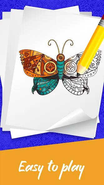 Mandala Coloring Book Game — взломанная версия, Все мандалы разблокированы и без рекламы — скриншот 2 Mandala Coloring Book Game — взломанная версия, Все мандалы разблокированы и без рекламы — скриншот 2