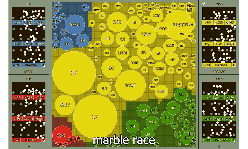 Marble Race and Territory War — последняя версия с модом (Безлимитные монеты и открыты все уровни) — скриншот 4