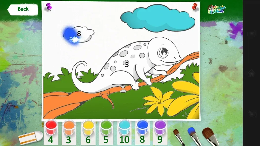 Magic Paint MOD APK скачать на Андроид — Разблокированы все кисти и цвета — скриншот 1