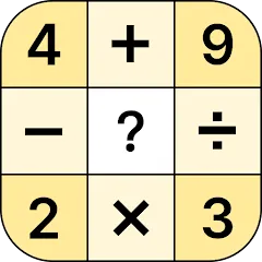 Crossmath - Math Puzzle Games — скачать мод: Безлимитные подсказки и отмена ходов