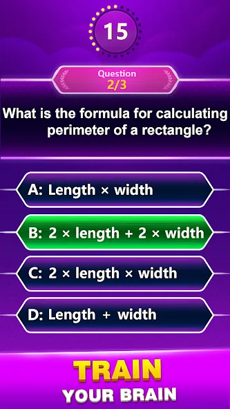 Скачать Math Trivia - Quiz Puzzle Game на Андроид с модом — Безлимитные подсказки и открыты все уровни — скриншот 3 Скачать Math Trivia - Quiz Puzzle Game на Андроид с модом — Безлимитные подсказки и открыты все уровни — скриншот 3