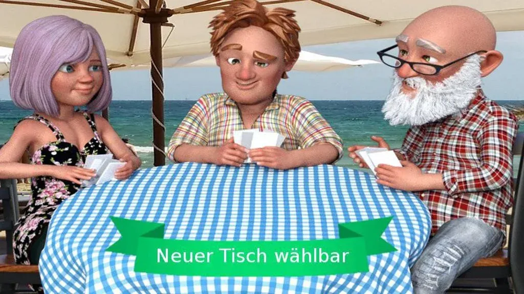 Скачать мод Mau Mau am Stammtisch — Классическая карточная игра с бонусами — скриншот 2