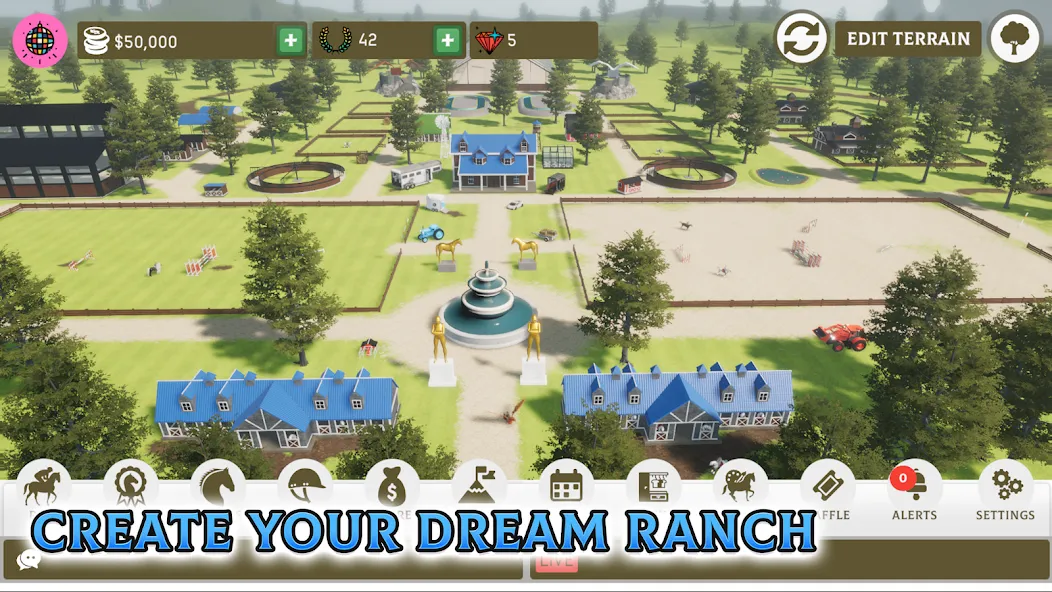 Скачать Horse Academy - Equestrian MMO мод — Бесконечные деньги и редкие лошади — скриншот 1 Скачать Horse Academy - Equestrian MMO мод — Бесконечные деньги и редкие лошади — скриншот 1