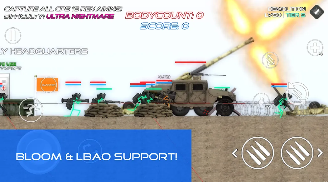 Скачать Stick Warfare: Blood Strike Mod APK — Безлимитные патроны и здоровье — скриншот 2 Скачать Stick Warfare: Blood Strike Mod APK — Безлимитные патроны и здоровье — скриншот 2