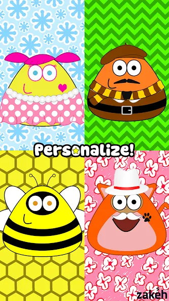 Pou — последняя версия с модом (Безлимитные монеты и еда) — скриншот 3 Pou — последняя версия с модом (Безлимитные монеты и еда) — скриншот 3