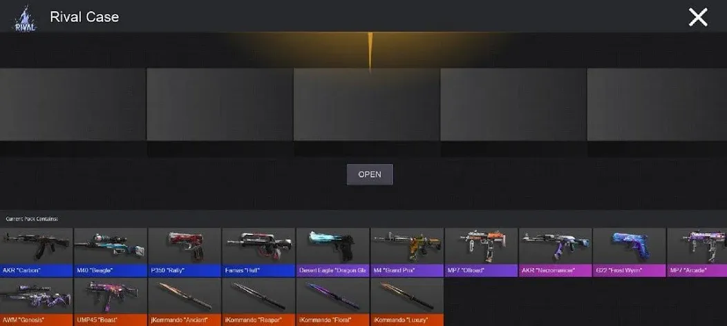 Case Simulator for Standoff 2 — взломанная версия, Бесконечные монеты и все кейсы открыты — скриншот 2 Case Simulator for Standoff 2 — взломанная версия, Бесконечные монеты и все кейсы открыты — скриншот 2