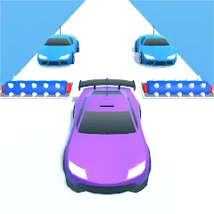 Merge Car Run - Evolution Race (Мод: Много денег и все машины) — скачать на Андроид