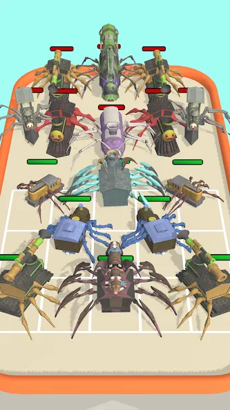 Мод Merge Spider Train — Безлимитные деньги и ресурсы, скачать APK — скриншот 3 Мод Merge Spider Train — Безлимитные деньги и ресурсы, скачать APK — скриншот 3