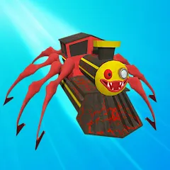 Мод Merge Spider Train — Безлимитные деньги и ресурсы, скачать APK