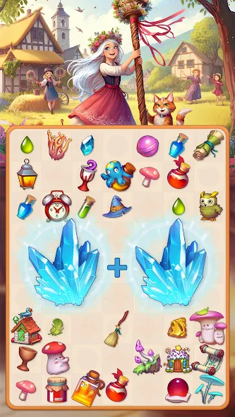 Скачать Mergic: Merge & Magic бесплатно — Безлимитная энергия и много ресурсов — скриншот 1
