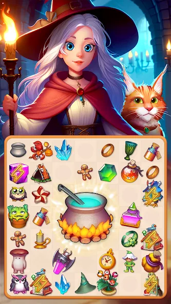 Скачать Mergic: Merge & Magic бесплатно — Безлимитная энергия и много ресурсов — скриншот 5
