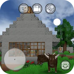 Mini Block Craft бесплатно на Андроид — мод: Бесконечные ресурсы и новые блоки