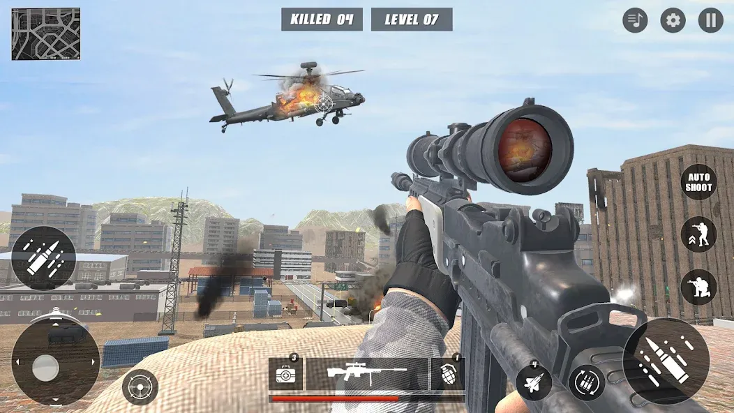 Скачать Code of Sniper 3D Gun Shooting Mod APK — Безлимитные деньги и оружие — скриншот 3 Скачать Code of Sniper 3D Gun Shooting Mod APK — Безлимитные деньги и оружие — скриншот 3