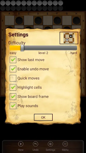 Poddavki взлом APK — Подсказки и лёгкие победы — скриншот 2