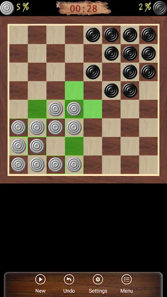 Ugolki - Checkers - Dama взломанный APK — Открыты все режимы и доски — скриншот 3