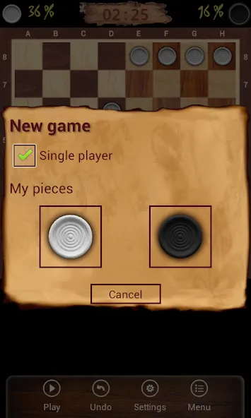 Ugolki - Checkers - Dama взломанный APK — Открыты все режимы и доски — скриншот 5