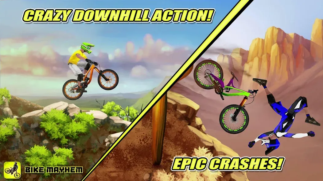 Скачать Bike Mayhem Free бесплатно — Безлимитные деньги и все байки — скриншот 1 Скачать Bike Mayhem Free бесплатно — Безлимитные деньги и все байки — скриншот 1