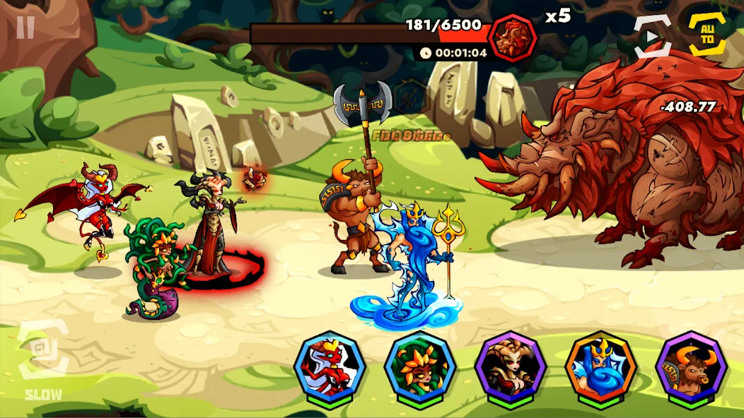Legendlands - Legendary RPG взломанный APK — Безлимитные ресурсы и мощное снаряжение — скриншот 4