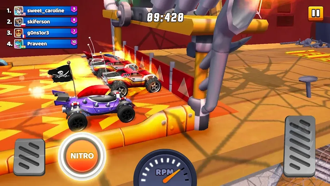 Nitro Jump - Car Racing MOD APK скачать на Андроид — Безлимитные деньги и топливо — скриншот 1 Nitro Jump - Car Racing MOD APK скачать на Андроид — Безлимитные деньги и топливо — скриншот 1