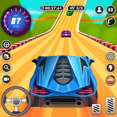 Nitro Jump - Car Racing MOD APK скачать на Андроид — Безлимитные деньги и топливо