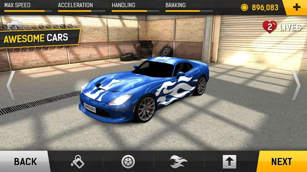 Racing Fever — Безлимитные деньги и топливо, скачать мод APK — скриншот 3 Racing Fever — Безлимитные деньги и топливо, скачать мод APK — скриншот 3