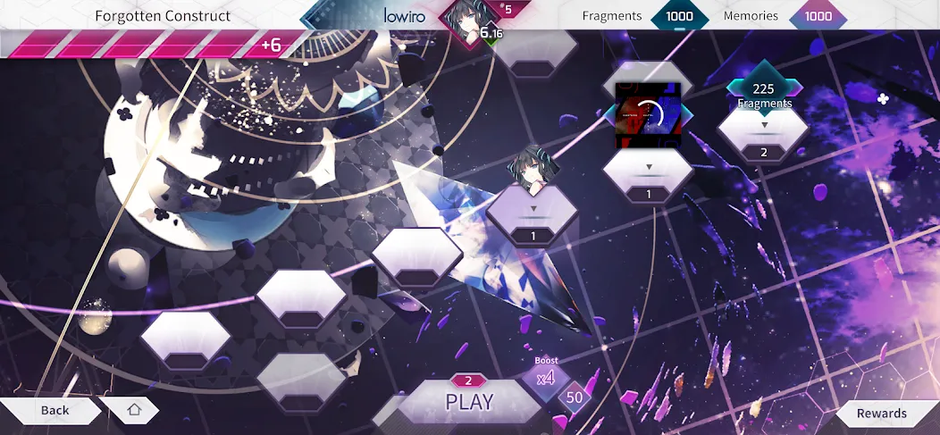 Arcaea на телефон — скачать мод: Разблокированы все песни и уровни — скриншот 5