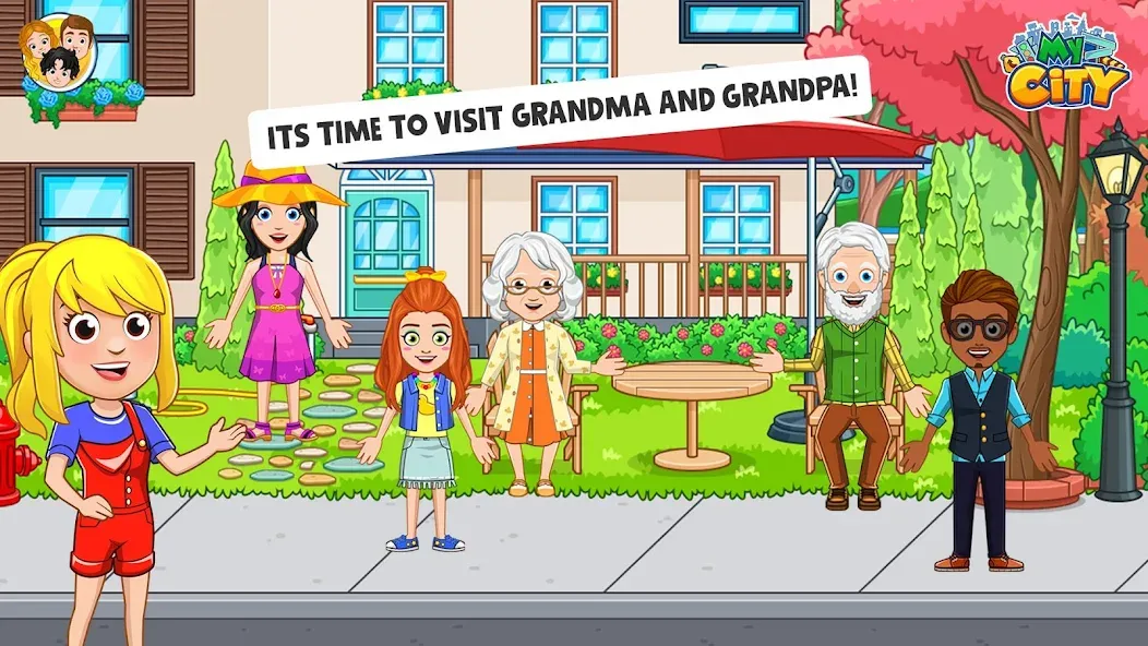 Скачать мод My City : Grandparents Home — Открыты все комнаты и локации — скриншот 1 Скачать мод My City : Grandparents Home — Открыты все комнаты и локации — скриншот 1