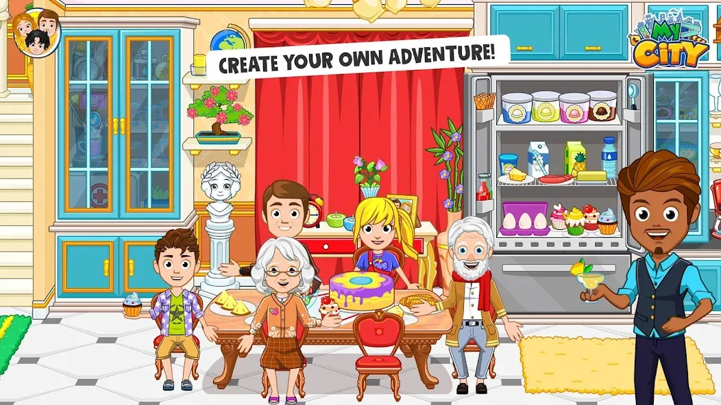 Скачать мод My City : Grandparents Home — Открыты все комнаты и локации — скриншот 2 Скачать мод My City : Grandparents Home — Открыты все комнаты и локации — скриншот 2