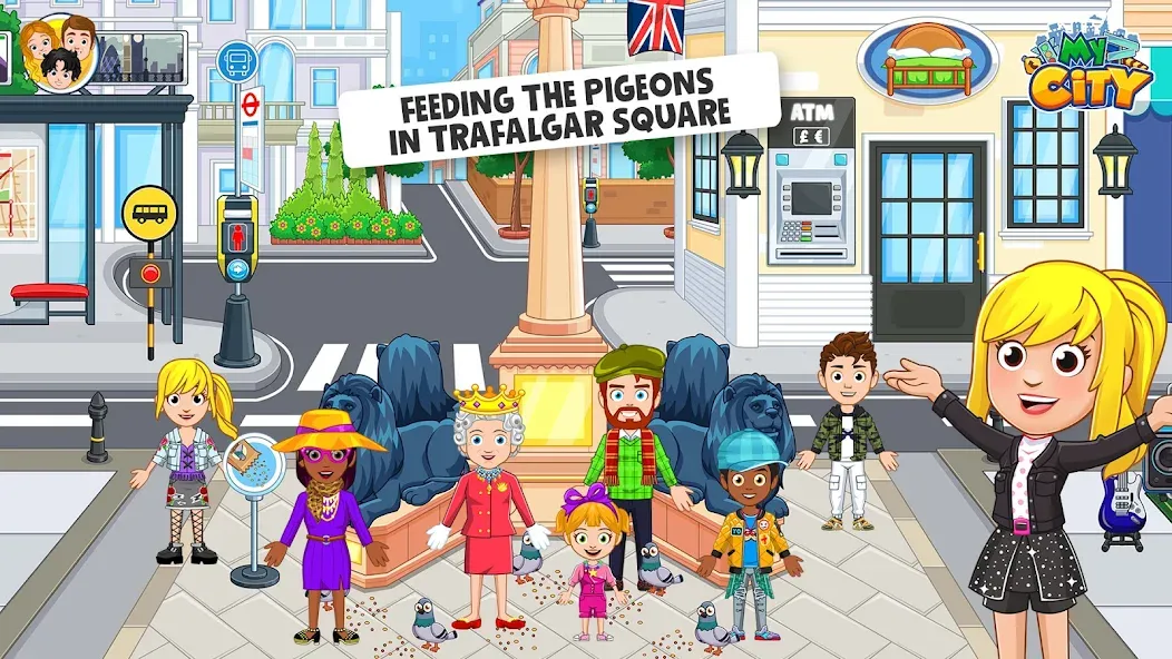 My City : London — Открыты все локации и персонажи, скачать мод APK — скриншот 4 My City : London — Открыты все локации и персонажи, скачать мод APK — скриншот 4