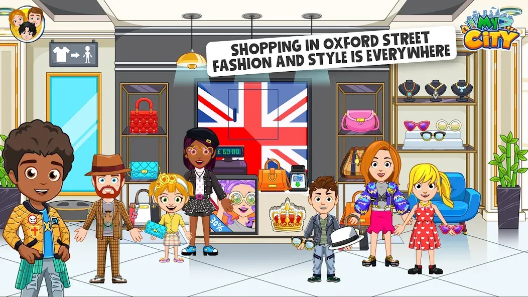 My City : London — Открыты все локации и персонажи, скачать мод APK — скриншот 5 My City : London — Открыты все локации и персонажи, скачать мод APK — скриншот 5