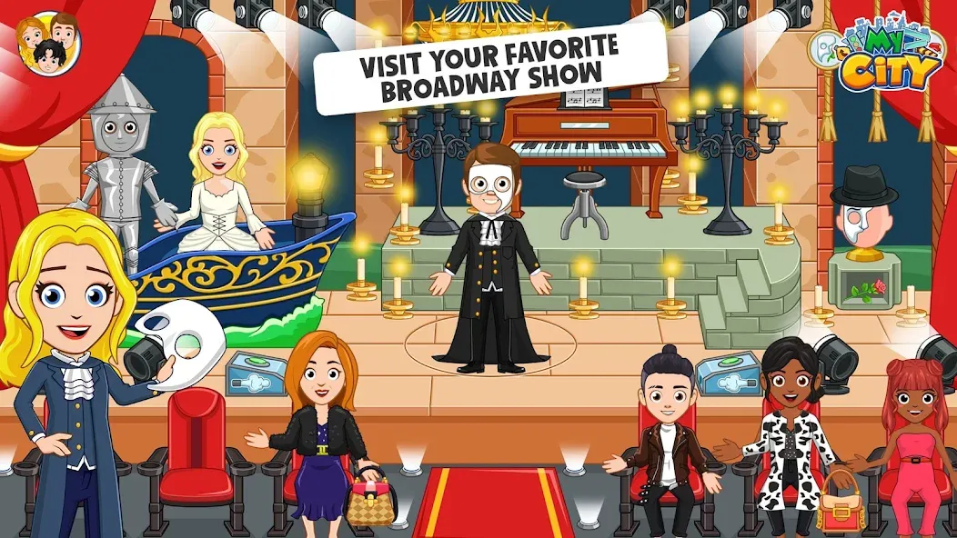 My City: NewYork Trip взломанный APK — Безлимитные деньги и всё открыто — скриншот 2