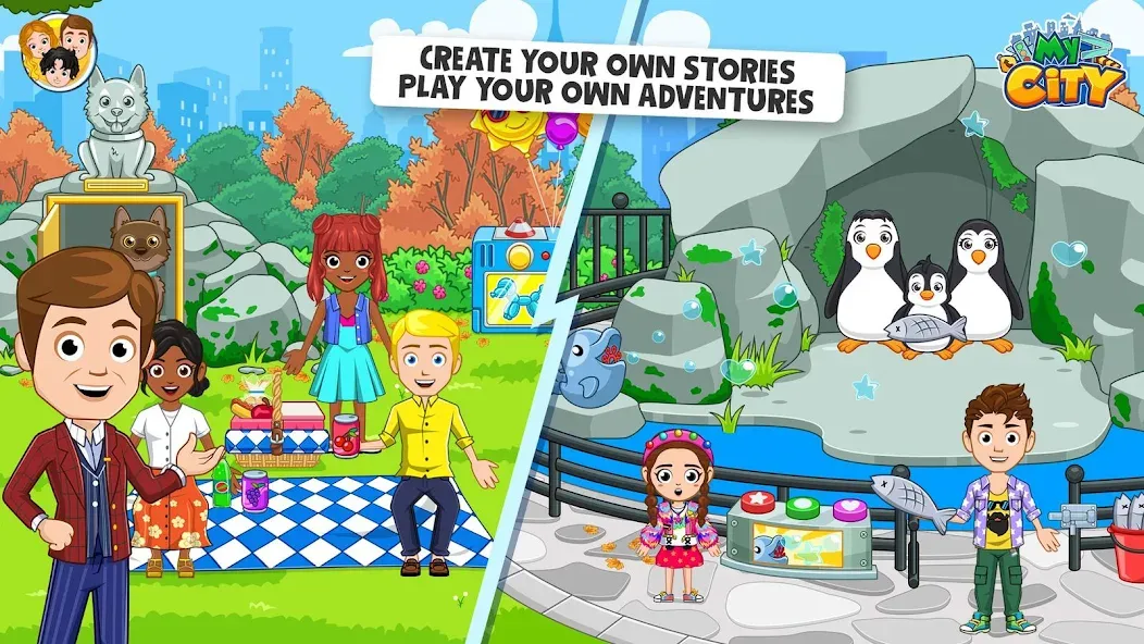 My City: NewYork Trip взломанный APK — Безлимитные деньги и всё открыто — скриншот 5