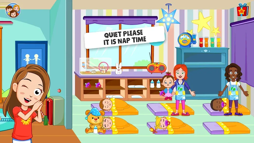 My Town : Daycare Game MOD APK: Безлимитные деньги и все персонажи открыты — скриншот 5 My Town : Daycare Game MOD APK: Безлимитные деньги и все персонажи открыты — скриншот 5