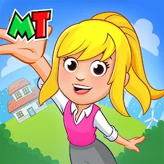 My Town World - Mega Doll City — взломанная версия, Открыты все локации и персонажи