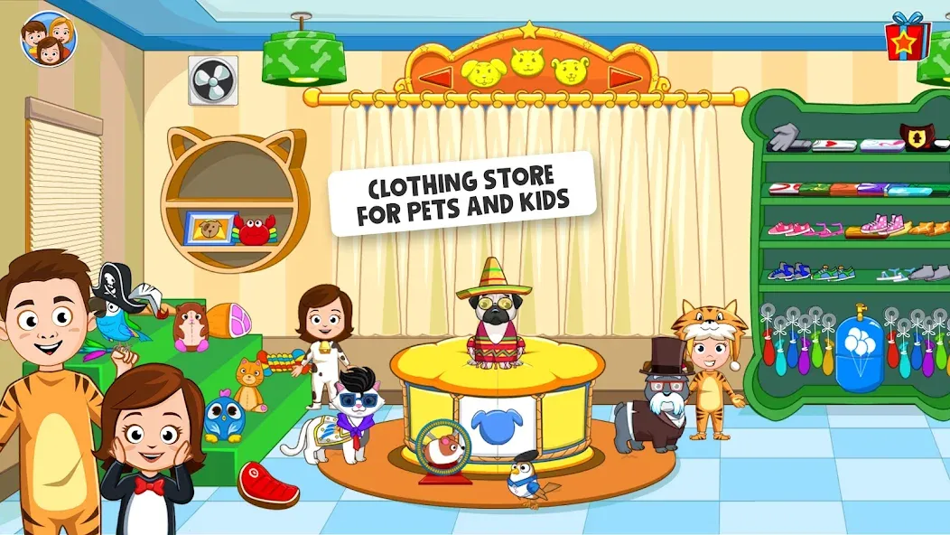 My Town: Pet games & Animals — последняя версия с модом (Безлимитные деньги и все питомцы открыты) — скриншот 2 My Town: Pet games & Animals — последняя версия с модом (Безлимитные деньги и все питомцы открыты) — скриншот 2