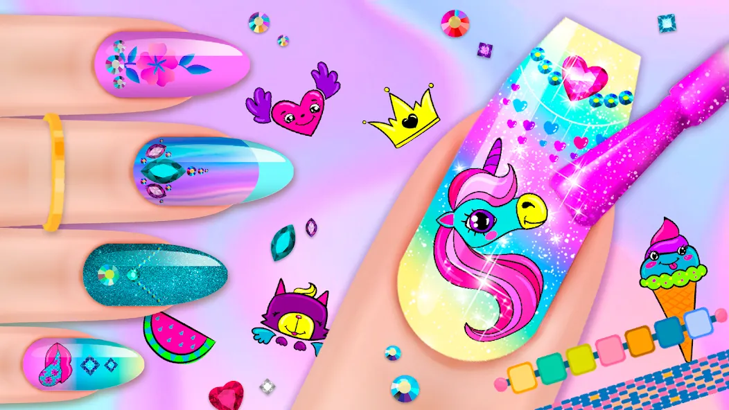 Скачать взлом Nail Salon — Безлимитные деньги и все инструменты — скриншот 1