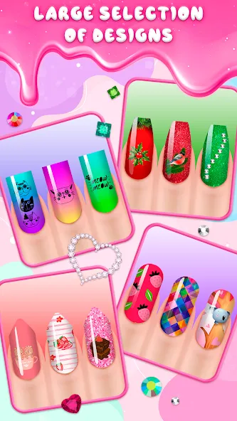 Скачать взлом Nail Salon — Безлимитные деньги и все инструменты — скриншот 5