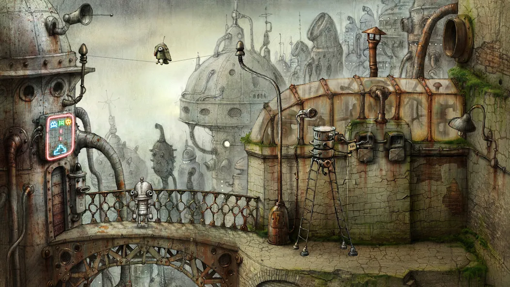Machinarium Demo бесплатно на Андроид — мод: Полная демо-версия без ограничений — скриншот 4