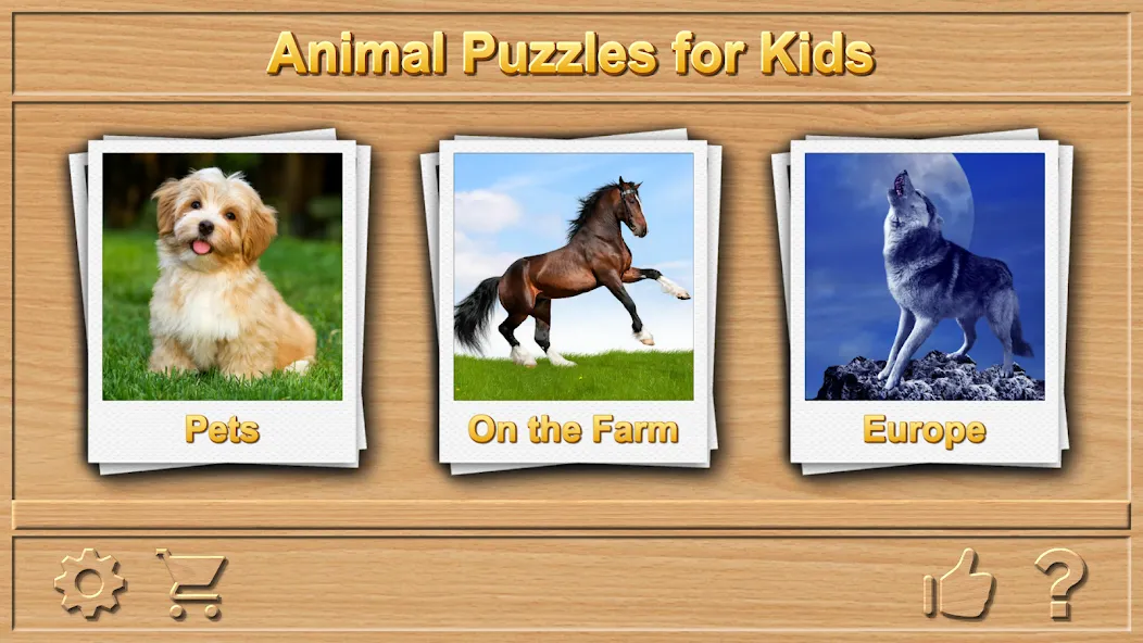 Animal Puzzles for Kids MOD APK: Открыты все пазлы и уровни — скриншот 1 Animal Puzzles for Kids MOD APK: Открыты все пазлы и уровни — скриншот 1