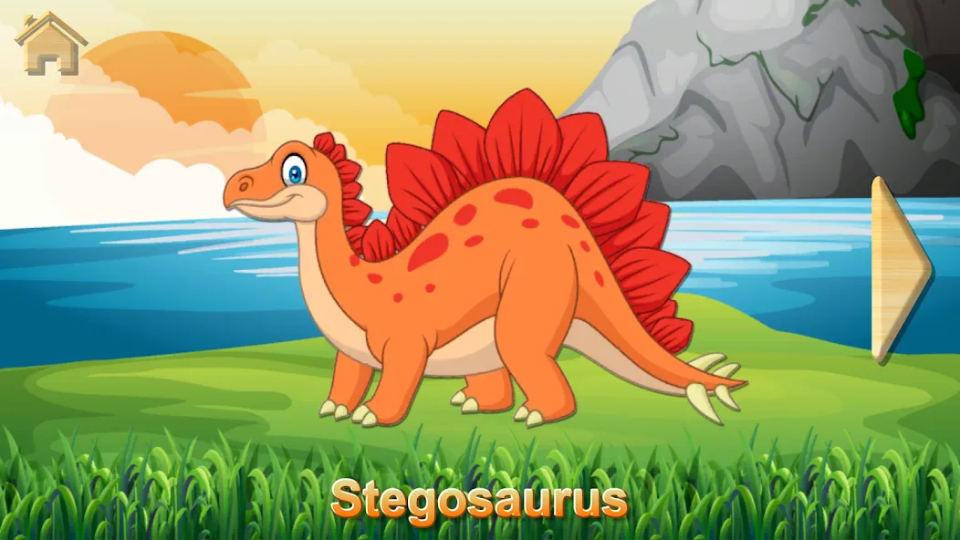Скачать взлом Dino Puzzle — Без рекламы и все пазлы открыты — скриншот 4