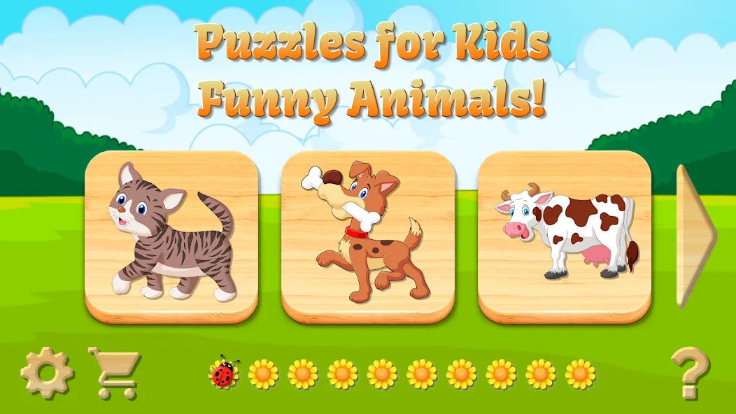 Baby Puzzles for Kids MOD APK: Все пазлы разблокированы — скриншот 1 Baby Puzzles for Kids MOD APK: Все пазлы разблокированы — скриншот 1